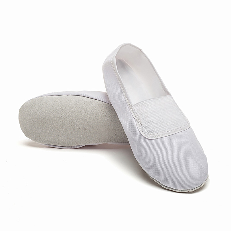 Yoga Fitness Teacher - USHINE EU22-45 ブラックホワイトフラットヨガ教師フィットネス体操バレエダンスシューズ子供女性男性