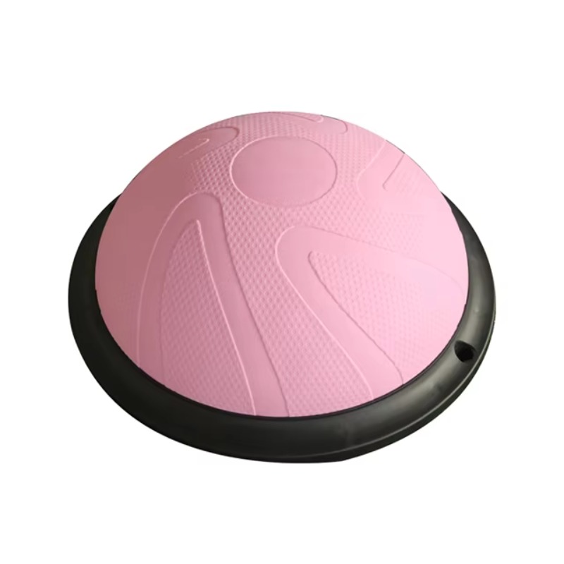 Yoga Fitness Factory - 工場46cmヨガ半球ウェーブスピードボール厚型耐爆マッサージフィットネスアクセサリーピラティスエクササイズバランス用