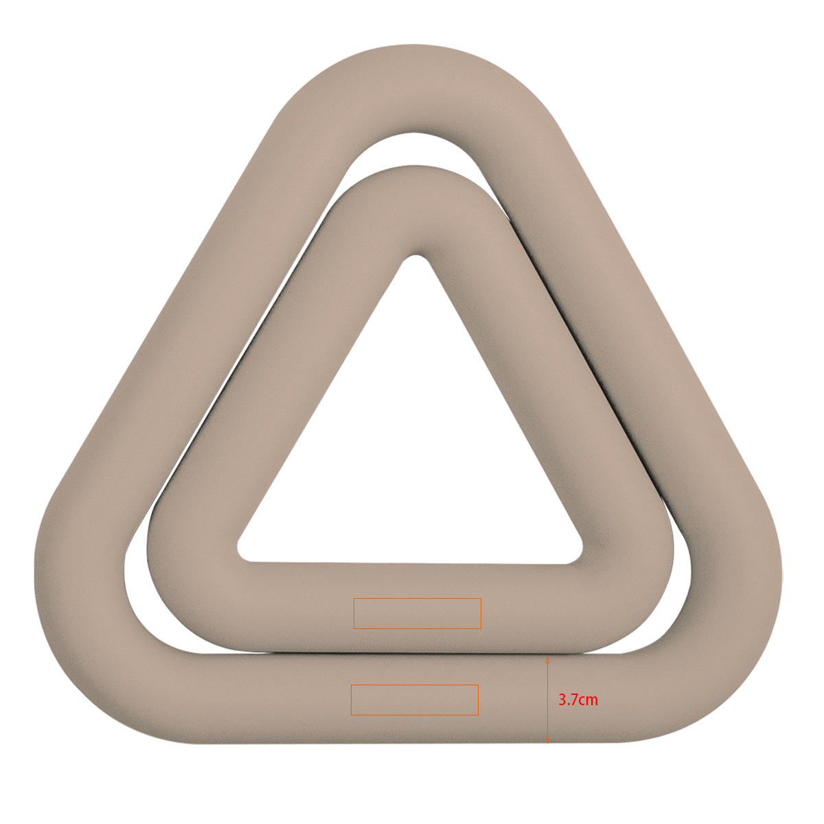 Yoga Fitness Factory - 工場直販 家庭用ポータブル三角形鉄製リング ヨガ ピラティス フィットネス エクササイズ