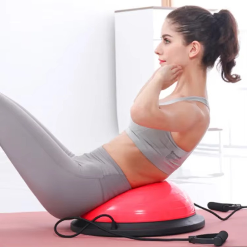 Yoga Fitness Factory - 工場ロゴカスタマイズ エクササイズジム ヨガ フィットネス ハーフバランスボール イングボール