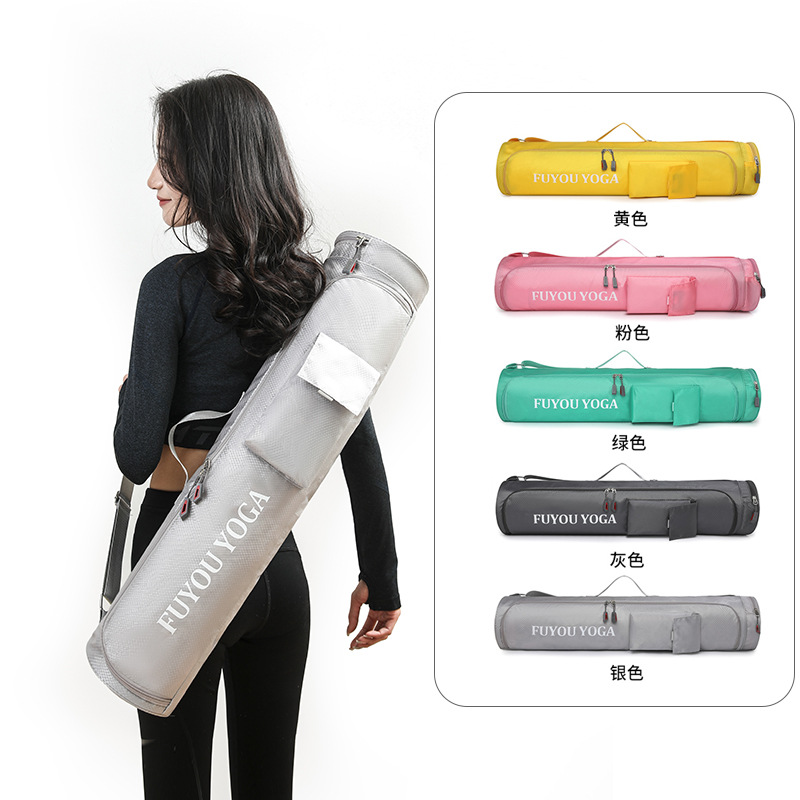 Yoga Fitness Usa - 大容量ヨガマットバッグ軽量防水クロスボディジムバッグファッションマルチポケットショルダーキャリアーバッグピラティスフィットネス用