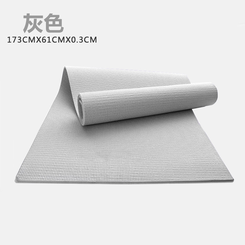 Yoga Fitness Factory - ヨガマット印刷工場 耐衝撃 滑り止め ホワイト フィットネス 静音