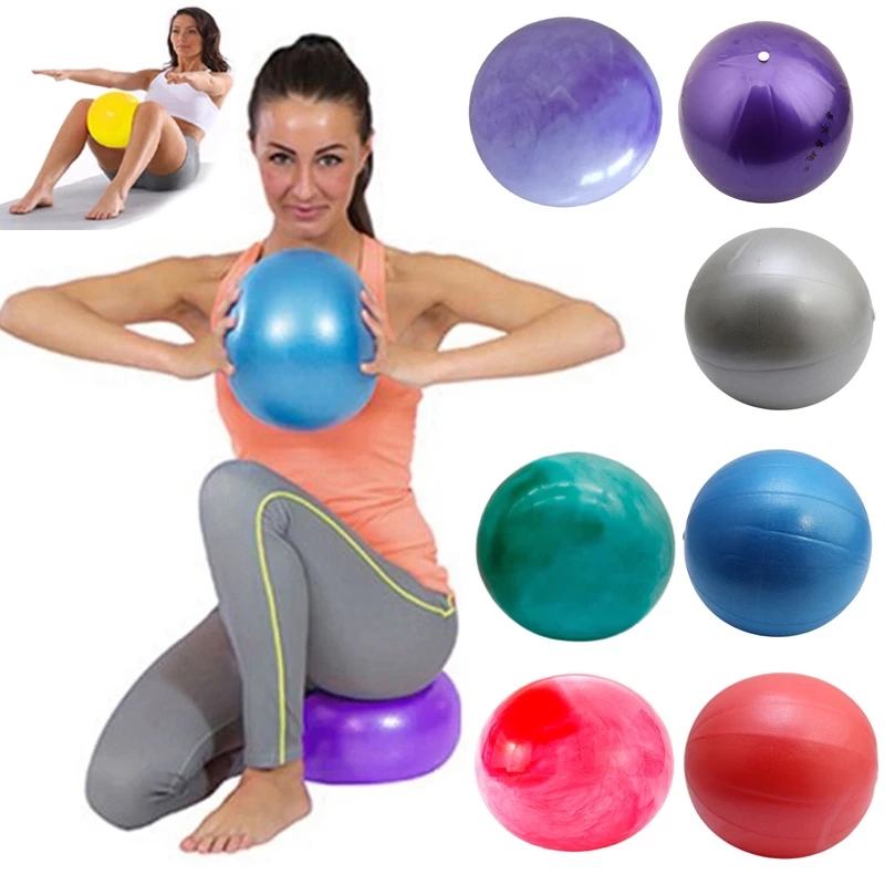 Bosu Ball Balance - 新しい 25 センチメートルヨガボールエクササイズ体操フィットネスピラティスボールバランスエクササイズジムフィットネスヨガコアボール屋内トレーニングヨガボール