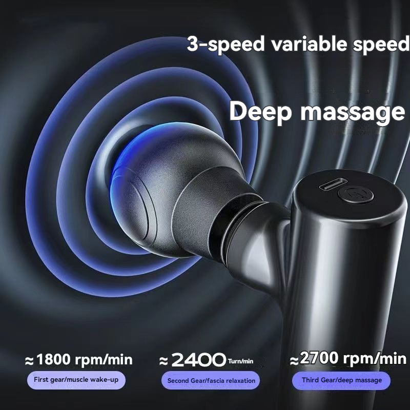 2025 新しい USB ミニマッサージガン筋膜マシン筋肉弛 - Vibration Massage Gun のレビューと価格