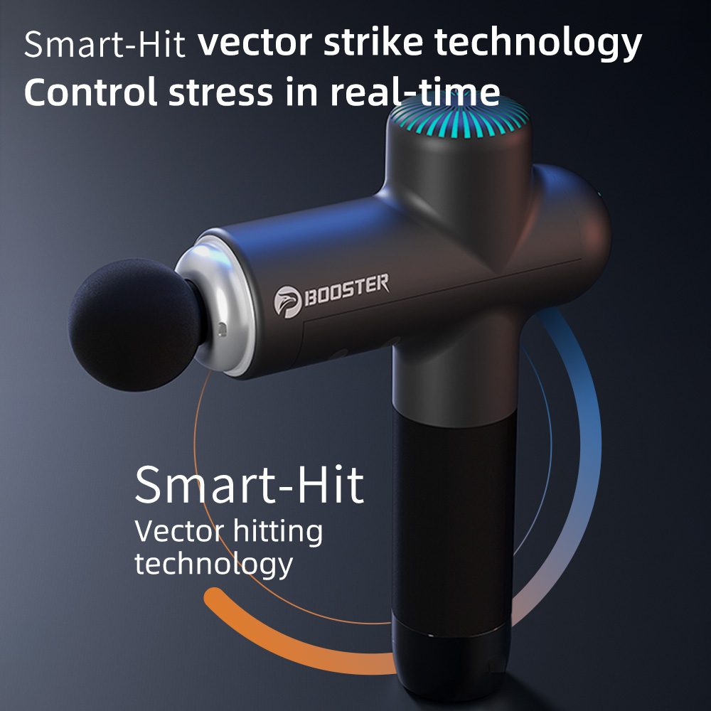 ブースター-電気マッサージガン、ネックマッサージャー、スマー - Vibration Massage Gun のレビューと価格