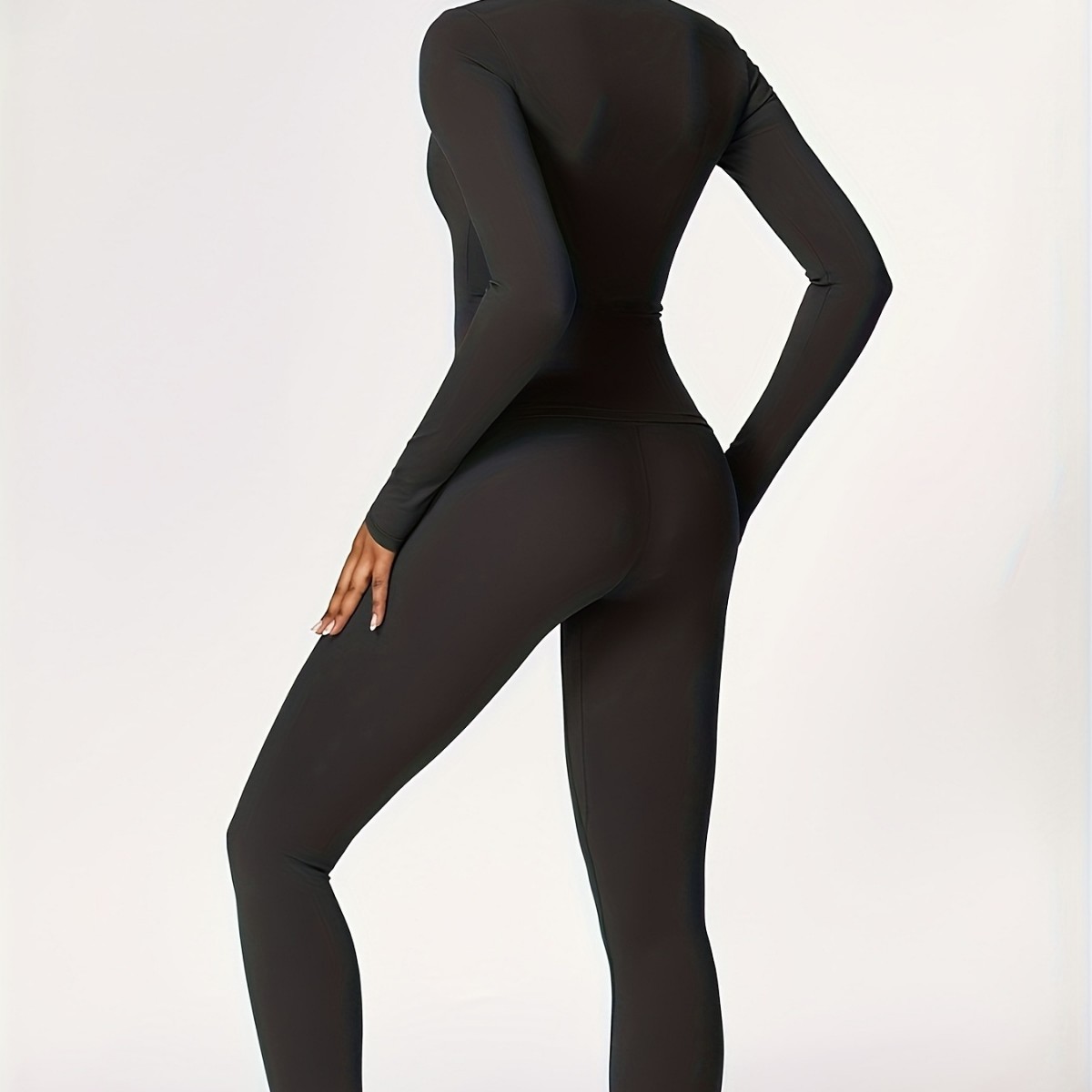 タイトフィットヨガスーツスリム長袖アウトドアランニングスポー - Yoga & Fitness With Faye The Well Being Studio Abbots Langley Reviews のレビューと価格