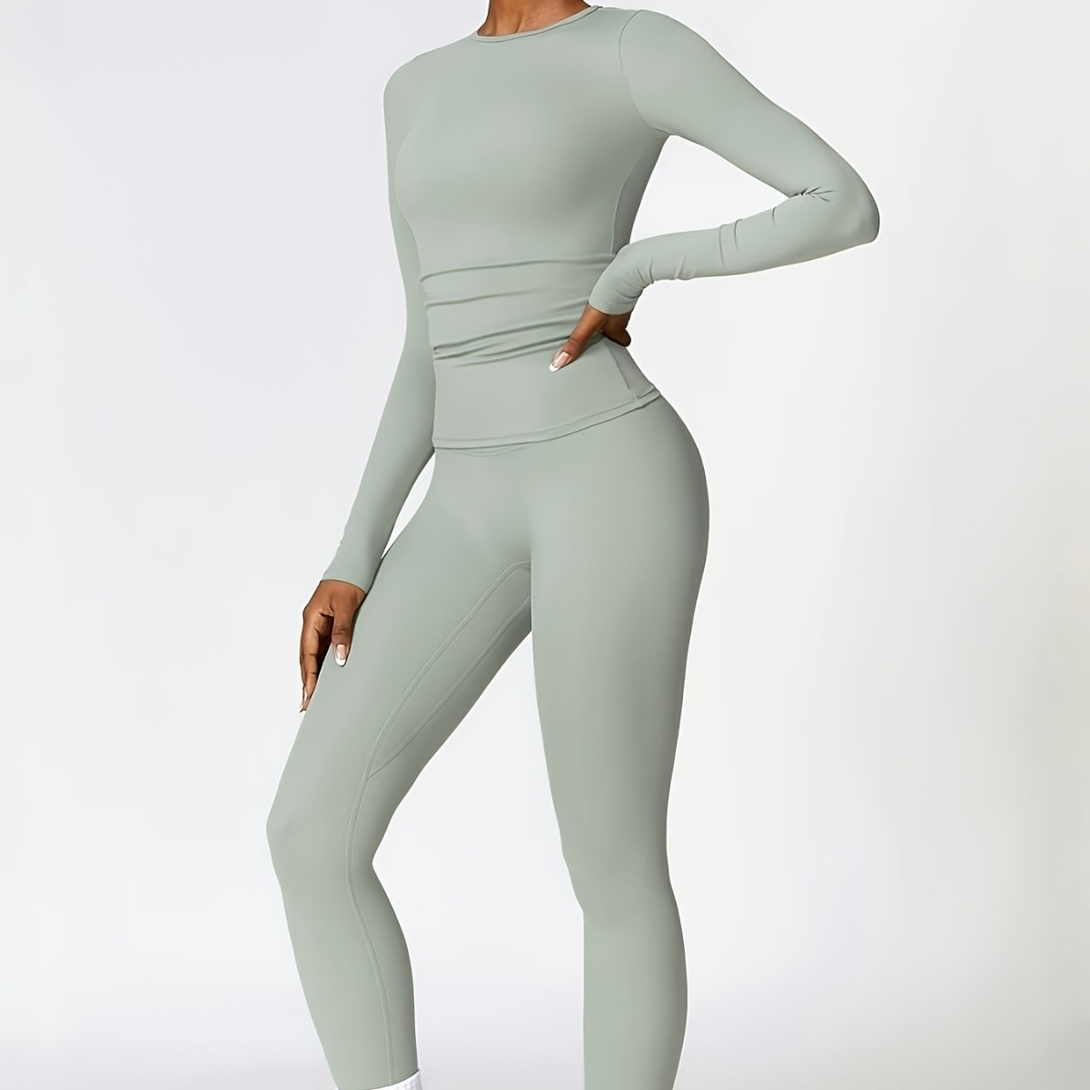 タイトフィットヨガスーツスリム長袖アウトドアランニングスポー - Yoga & Fitness With Faye The Well Being Studio Abbots Langley Reviews のレビューと価格