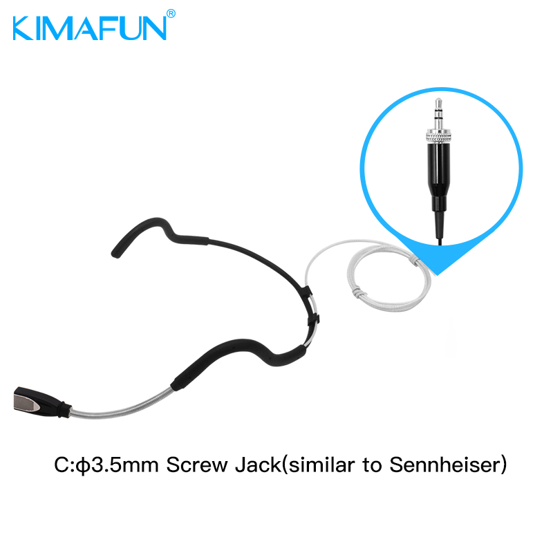 KIMAFUN Pro 有線ヘッドセットマイク、耐汗性全指向 - Yoga And Fitness Instructor のレビューと価格