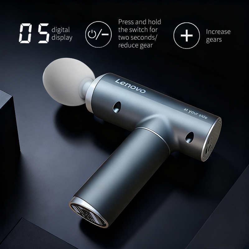 レノボブランド筋膜リリースガンN2ディープマッサージ、筋肉痛 - Vibration Massage Gun のレビューと価格