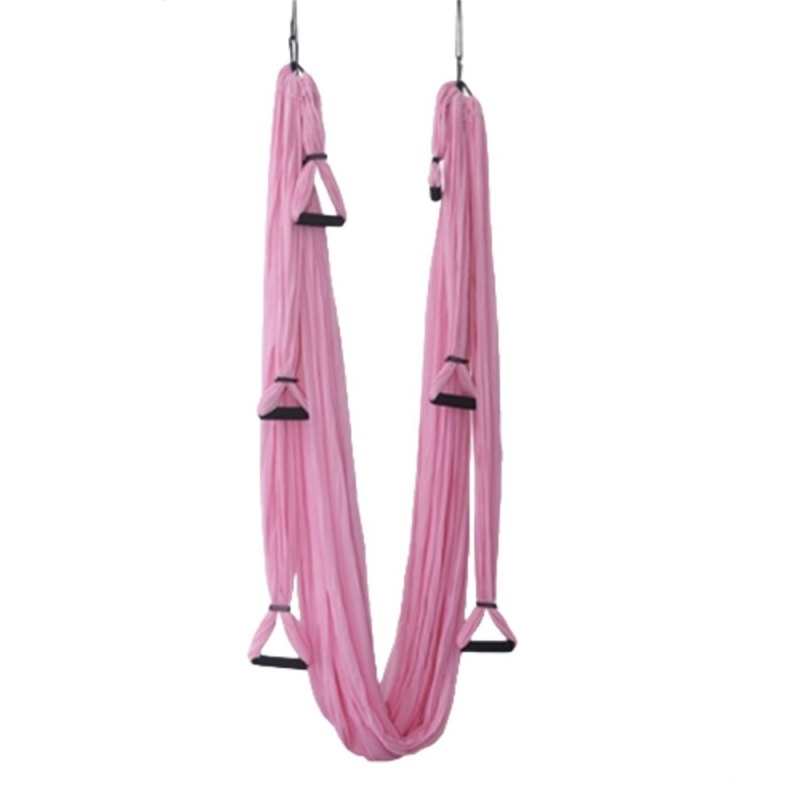 高品質反重力ソフトエアリアルヨガハンモックフライングヨガスイ - Yoga Swing Aerial のレビューと価格
