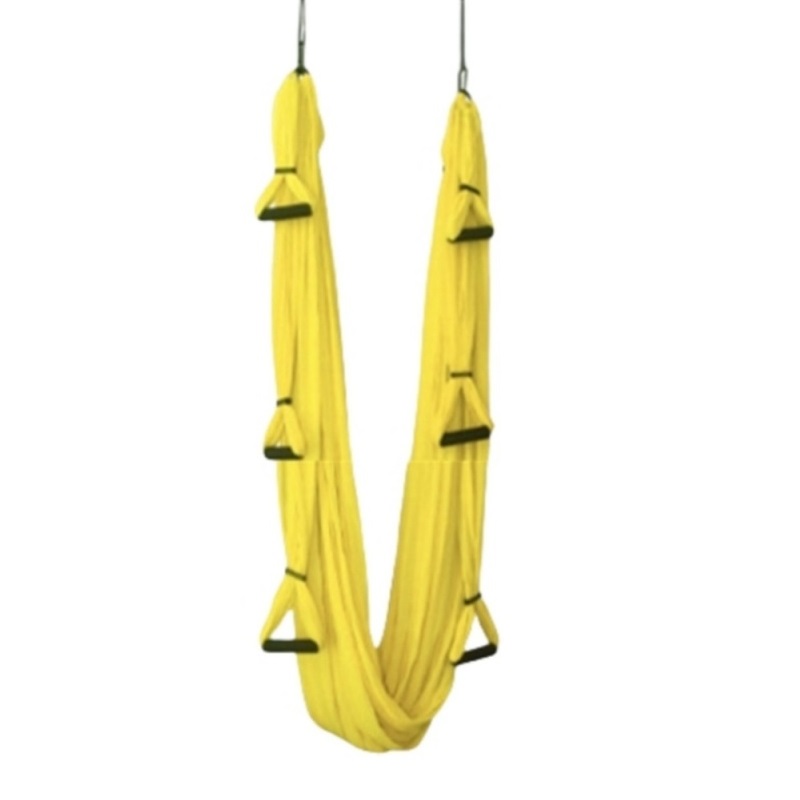 高品質反重力ソフトエアリアルヨガハンモックフライングヨガスイ - Yoga Swing Aerial のレビューと価格