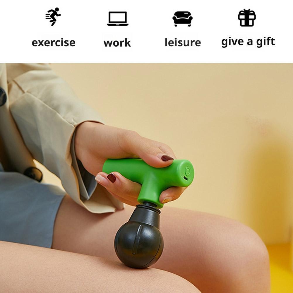 ポータブルミニマッサージガン、ハンドヘルドディープティシュー - Vibration Massage Gun のレビューと価格