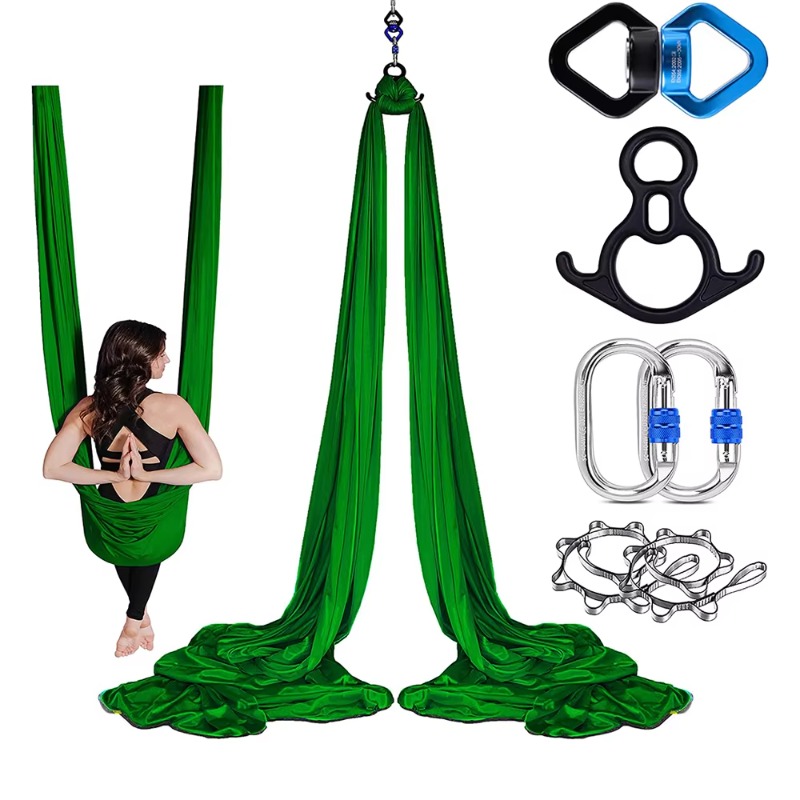 便利な調節可能なエアリアルスイングヨガハンモックセット、高品 - Yoga Swing Aerial のレビューと価格