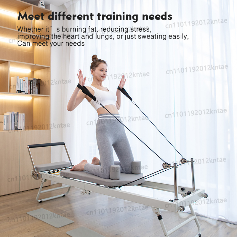 屋外屋内フィットネス折りたたみ式ピラティスリフォーマーフィッ - Yoga Fitness Factory のレビューと価格