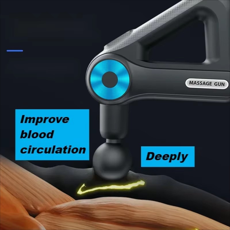 ミニ三角筋膜ガン 首頸椎マッサージ 9種類のマッサージヘッド - Vibration Massage Gun のレビューと価格