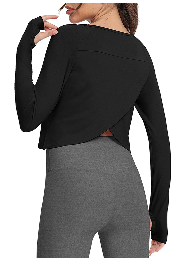 女性用長袖ヨガベスト速乾性通気性スポーツトップ O ネックス - Yoga & Fitness With Faye The Well Being Studio Abbots Langley Reviews のレビューと価格
