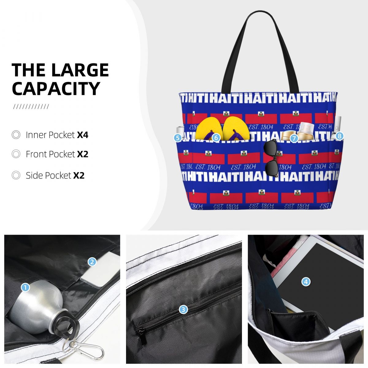 ハイチ EST. 1804 インディペンデンス ハイチ国旗  - Yoga Fitness Merch のレビューと価格