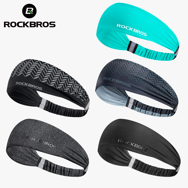 Rockbros スポーツヘッドバンド男性女性ランニング汗止 - Yoga Fitness Stretching Strap のレビューと価格