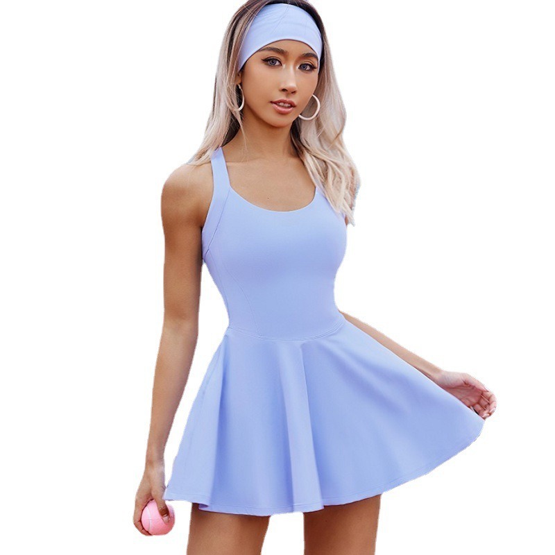 レディース テニス スカート ドレス スポーツ フィットネス - Yoga Fitness Dress のレビューと価格