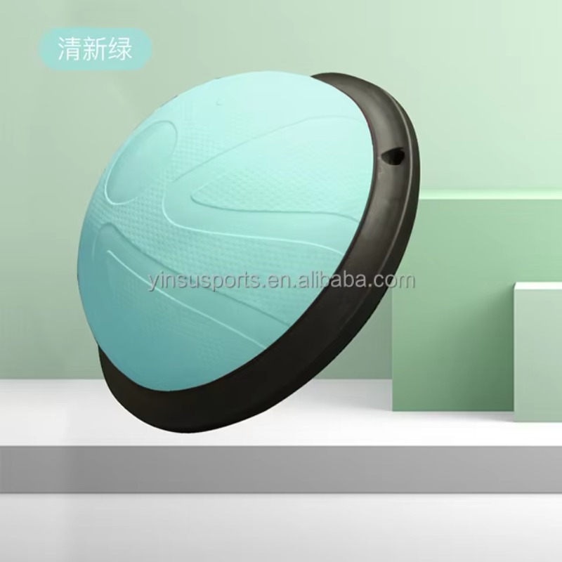 工場46cmヨガ半球ウェーブスピードボール厚型耐爆マッサージ - Yoga Fitness Factory のレビューと価格