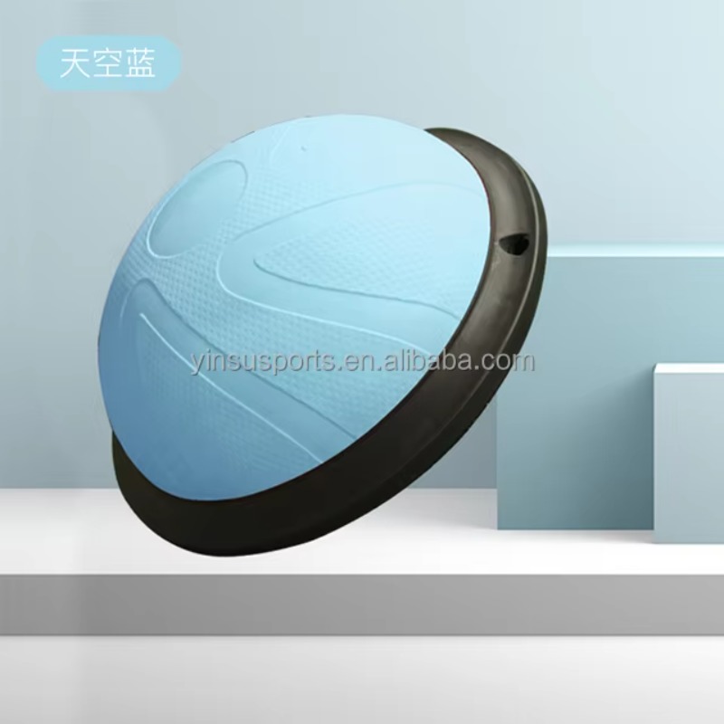 工場46cmヨガ半球ウェーブスピードボール厚型耐爆マッサージ - Yoga Fitness Factory のレビューと価格