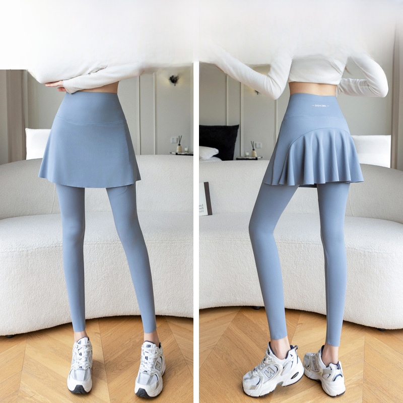 プラスサイズ ヨガパンツ スカート レディース Aライン ラ - Yoga Fitness Online のレビューと価格