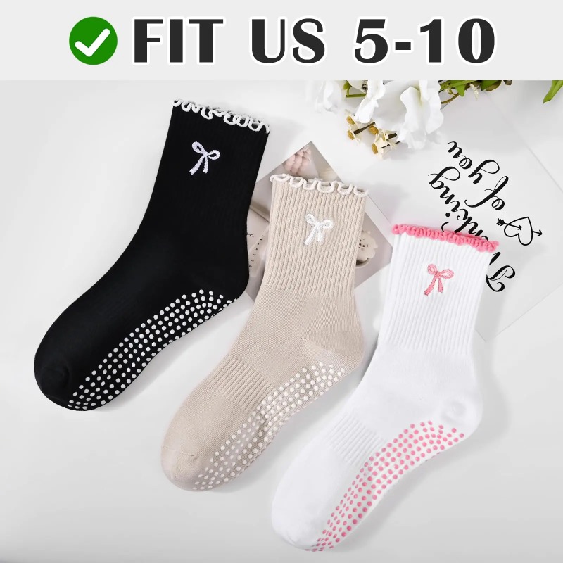 プロフェッショナルヨガソックス、コットンストラップシリコン滑 - Yoga Fitness Usa のレビューと価格