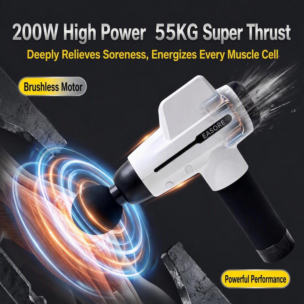 16mm振幅プロ仕様マッサージガン X20 Pro 55KG - Vibration Massage Gun のレビューと価格