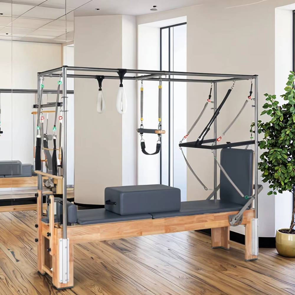 工場価格カスタマイズ3-in-1メープルリフォーマーヨガピラ - Yoga Fitness Factory のレビューと価格