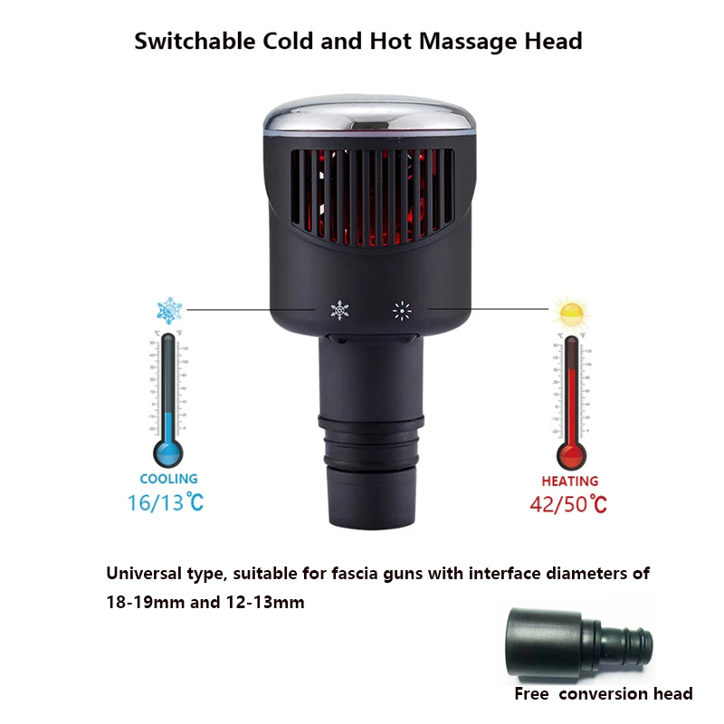 インモーダルガンマッサージヘッド,クールコールド,ユニバーサ - Vibration Massage Gun のレビューと価格