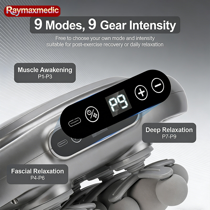 レイマックス 22ヘッド筋膜ガン 高周波振動ボディマッサージ - Vibration Massage Gun のレビューと価格
