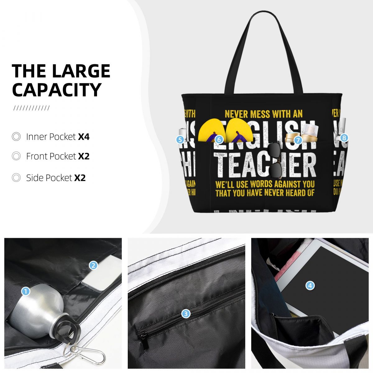 Never Mess With An English Tea - Yoga Fitness Teacher のレビューと価格