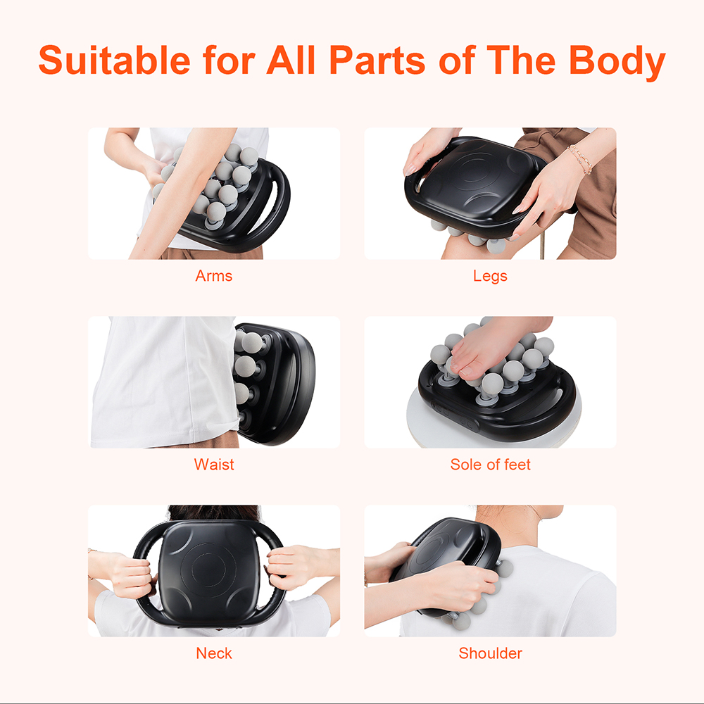 16 ヘッド筋膜ガン高周波振動ボディマッサージガン腰と背中の - Vibration Massage Gun のレビューと価格