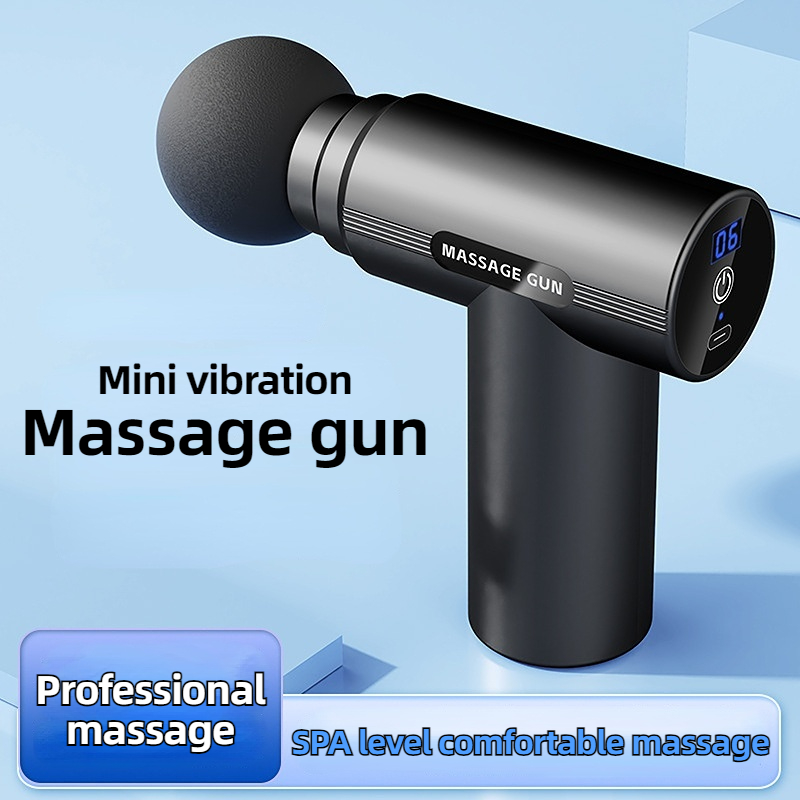 USB ミニマッサージガン筋膜マシン筋肉リラクゼーション振動 - Vibration Massage Gun のレビューと価格