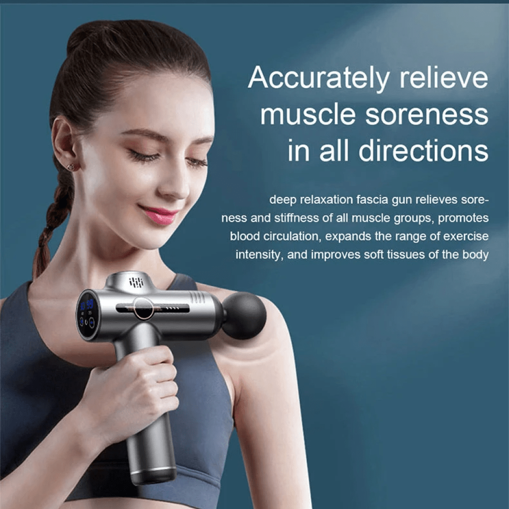 99 レベルマッサージガン筋膜深部筋肉リラックスボディネック - Vibration Massage Gun のレビューと価格