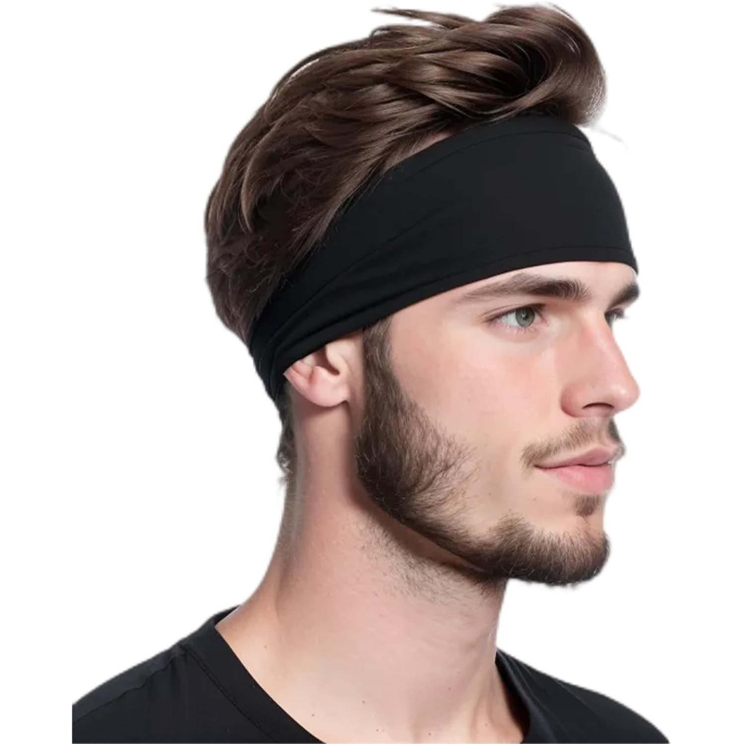 スポーツヘッドバンドランニングフィットネス汗止めバンド弾性吸 - Yoga Fitness Stretching Strap のレビューと価格
