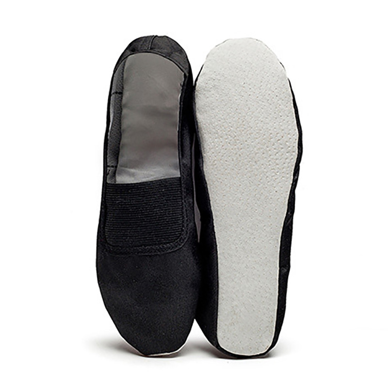 USHINE EU22-45 全体レザーソール黒、白フラット - Yoga Fitness Teacher のレビューと価格
