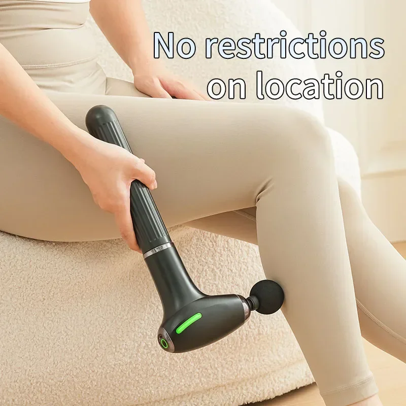 多機能筋膜ガン、延長ハンドル付きパーカッションバックマッサー - Vibration Massage Gun のレビューと価格