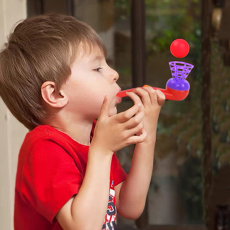 5-30 個中断ブローパイプブローボールロッドゲーム子供バラ - Bosu Ball Balance のレビューと価格