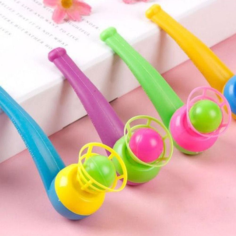 プラスチックパイプ吹き飛ばしボールおもちゃ 子供用 屋外スポ - Bosu Ball Balance のレビューと価格
